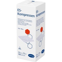 Hartmann ES-KOMPRESSEN unsteril 7,5x7,5 cm 16fach