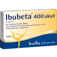 Betapharm IBUBETA 400 akut Filmtabletten 10 St
