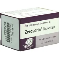 Schuck Gmbh Arzneimittelfabrik Zerosorin Tabletten 80 st
