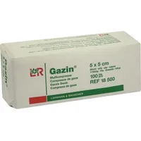 Lohmann & Rauscher GAZIN Kompresse 5x5cm 8fach OP 100