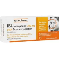 Ratiopharm IBU-ratiopharm 200 akut Schmerztabletten
