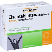 Ratiopharm Eisentabletten-ratiopharm 100mg Filmtabletten