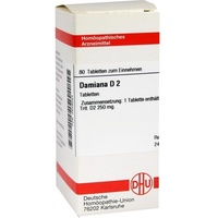 DHU-Arzneimittel DAMIANA D 2 Tabletten