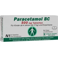 BERLIN-CHEMIE Paracetamol BC 500mg Tabletten 10 st