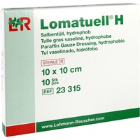 Lohmann & Rauscher Lomatuell H Salbentüll 10x10 cm steril