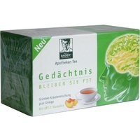 EPI-3 HEALTHCARE GMBH Baders Apotheken Tee Gedächtnis Filterbeutel