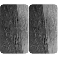 Wenko Schiefer Herdblende-/Abdeckplatte 2 St.