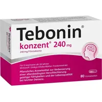 Dr. Willmar Schwabe Tebonin konzent 240 mg Filmtabletten 80