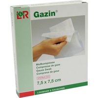 Lohmann & Rauscher Gazin Kompresse 7.5x7.5cm 8fach steril