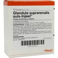 Heel GLANDULA SUP SUIS INJ O 10 st