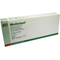 Lohmann & Rauscher Mollelast Binden 4 cmx4 m weiß