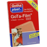 Gothaplast Verbandpflasterfabrik GmbH Gota Film steril 7,2x5cm Pflaster