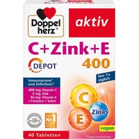 Doppelherz Aktiv Vitamin C + Zinc + E Tabletten