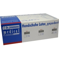 Dr. Junghans Handschuhe Unters. Latex unsteril groß 100 St