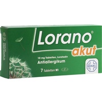 Hexal Lorano akut Tabletten 7 St.