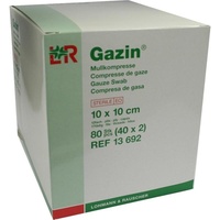Lohmann & Rauscher GAZIN Mullkompresse 10x10cm 12fach steril