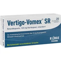 Klinge Pharma VERTIGO VOMEX SR RETARD 20 st