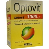 Hermes Arzneimittel Optovit select 1.000 I.E. Kapseln