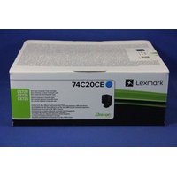 Lexmark Original Toner-Kit cyan return program Projekt 74C20CE