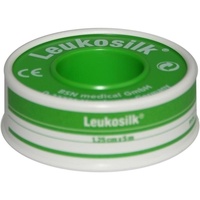 Leukosilk Fixierpflaster 5 m x 1.25 cm