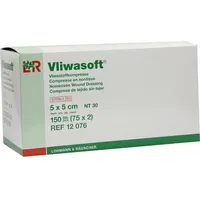 Lohmann & Rauscher Vliwasoft Vlieskompresse 5x5cm 150 st