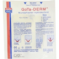 Gothaplast Verbandpflasterfabrik GmbH Gotha-Derm Hydrokolloides Wundpflaster 10cmx10cm
