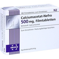 MEDICE Calciumacetat Nefro 500 mg Filmtabletten
