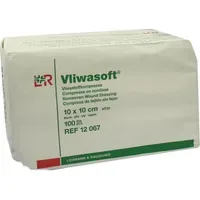 Lohmann & Rauscher Vliwasoft Vlieskompressen unsteril 10x10 cm 100