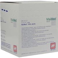 Maimed Vlies-Schlitzkompressen 5x5 cm steril