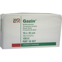 Lohmann & Rauscher Gazin Kompresse 10x10cm 12fach OP