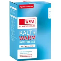 Wepa Kalt Warm Kompresse 12X29cm mit Fixierband 1 st
