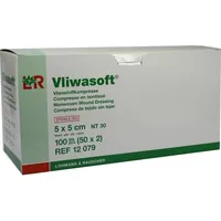 Lohmann & Rauscher Vliwasoft Vlieskompressen steril 5x5cm 50x2 st