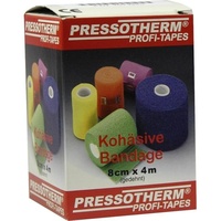 ABC Apotheken-Bedarf Pressotherm Kohäsive Bandage 8cmx4m blau