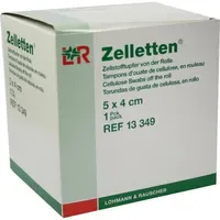 Lohmann & Rauscher Zelletten Tupfer 4x5 cm unsteril Rolle