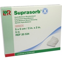 Lohmann & Rauscher Suprasorb X HydroBalance Wundverband 5x5cm