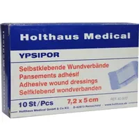 Holthaus WUNDVERBAND steril YPSIPOR 7.2x5cm 10 st
