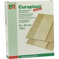 Lohmann & Rauscher Curaplast sensitive Wundschnnellverband 8x10cm 10 st