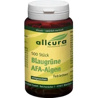 Allcura AFA Algen Tabletten blaugrün a250mg 500 st