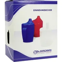 Dr. Junghans Einnehmebecher m.Griff u.Deckel 4mm weiß 1 st
