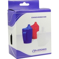 Dr. Junghans Einnehmebecher 2 Griffe + 3 Deckel 4+8+12
