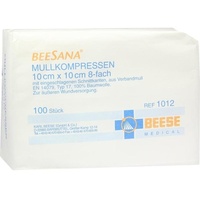 Meditrade Mullkompressen 10x10 cm unsteril 8-fach 1012