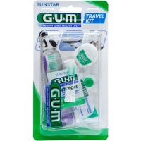 Sunstar GUM Travel Kit Zahnbürste+Zahnseide+Zahnpasta