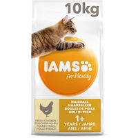 Iams for Vitality zur Haarballenreduzierung mit frischem Huhn 10