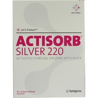 Bios Medical Services GmbH ACTISORB 220 Silver 9.5x6.5cm steril
