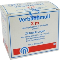 Fesmed Verbandmittel GmbH VERBANDMULL 2x1m unsteril BW ZZ