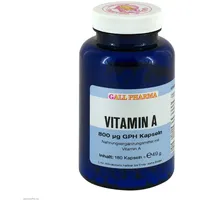 Hecht Pharma Vitamin A 800 µg GPH Kapseln 180