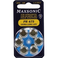 Vielstedter Elektronik Batterie für Hörgeräte MAXSONIC PR 675