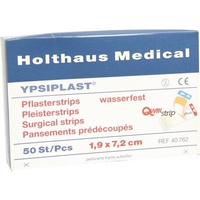 Ypsiplast Surgical strips waterproof 1.9 x 7.2 cm 50