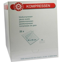 NOBAMED Mullkompressen 20x25 cm steril 16fach STERILE KOMPR PRO