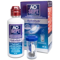 Alcon AOSept Plus HydraGlyde Peroxid-Lösung 90 ml + Tasche